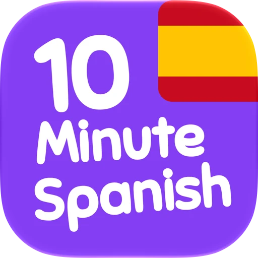 10 Minute Spanish app icon
