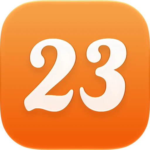 23snaps app icon