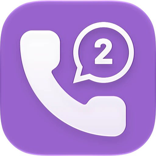 2nd Phone Number app icon