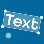 Add Text on photos app icon