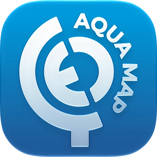 Aqua Map Boating app icon