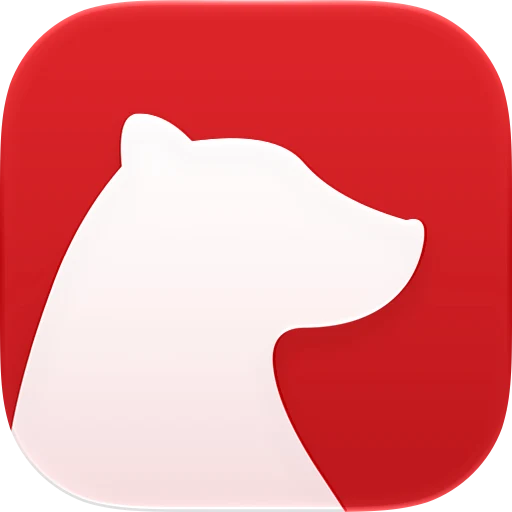 Bear app icon