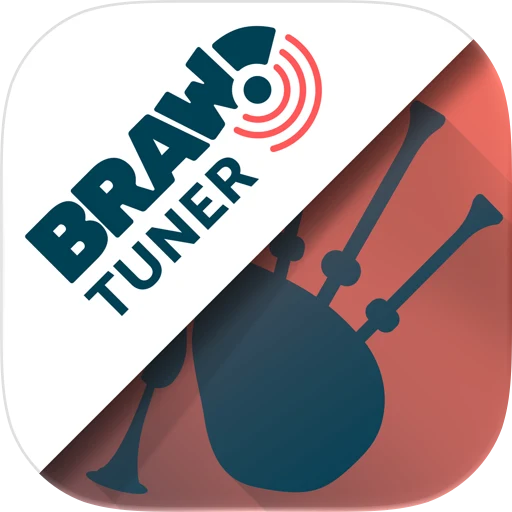 Braw Bagpipe Tuner app icon