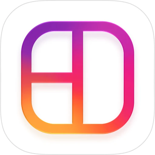 Layout for Instagram app icon