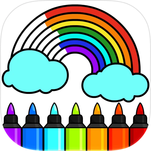 Coloring Games for Kids 2-6 app icon