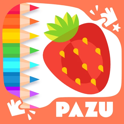 Coloring games app icon