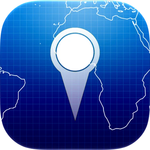 Coordinates app icon