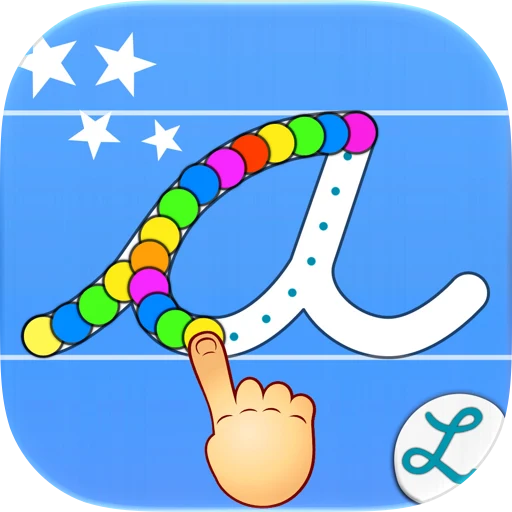 Cursive Letters Writing Wizard app icon