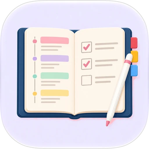 Daily Planner, Schedule app icon