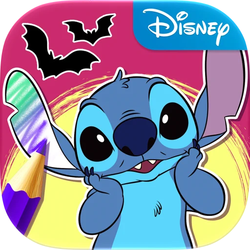 Disney Coloring World app icon