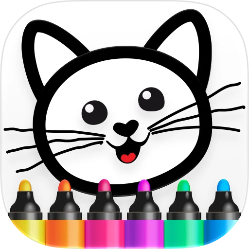 Drawing for Kids Games app icon