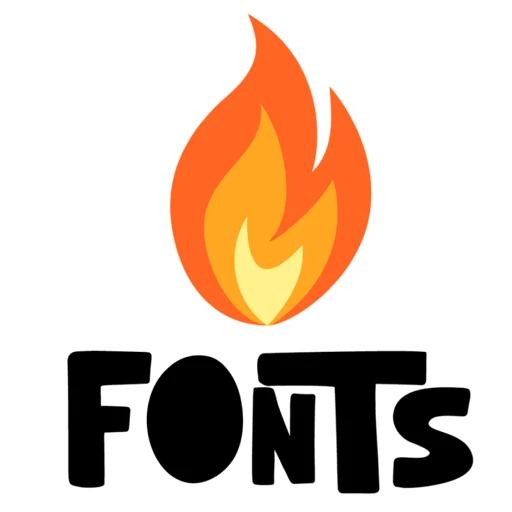 Fire Fonts app icon
