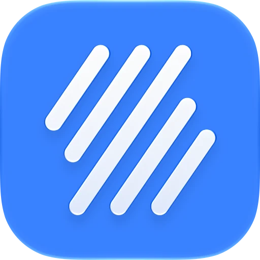 Flat app icon