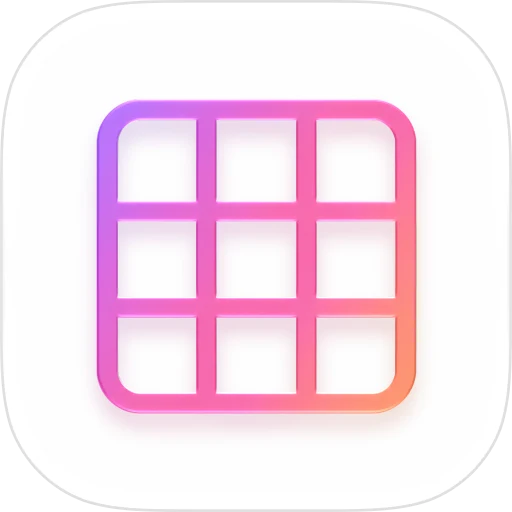 Grid app icon