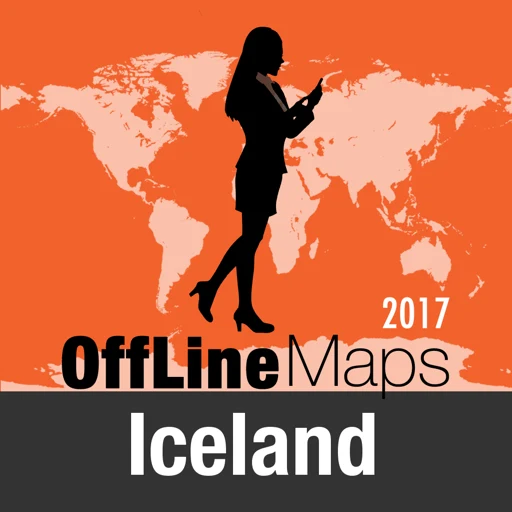 Iceland Offline Map app icon