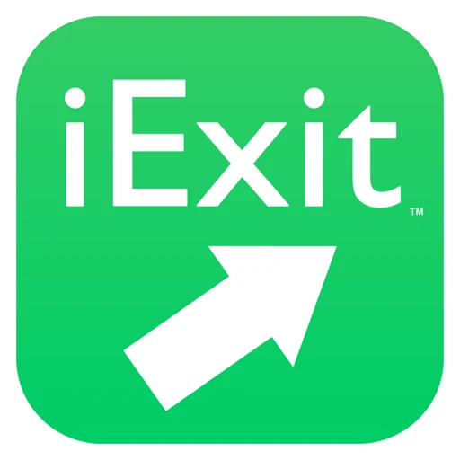 iExit Interstate Exit Guide app icon