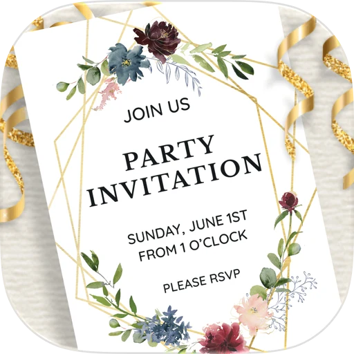 Invitation Maker app icon