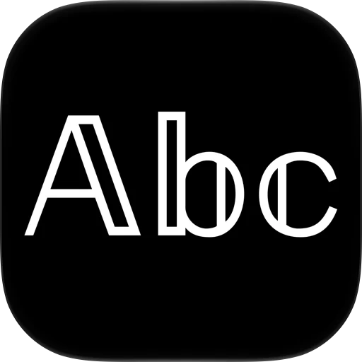 Keyboard Fonts++ app icon