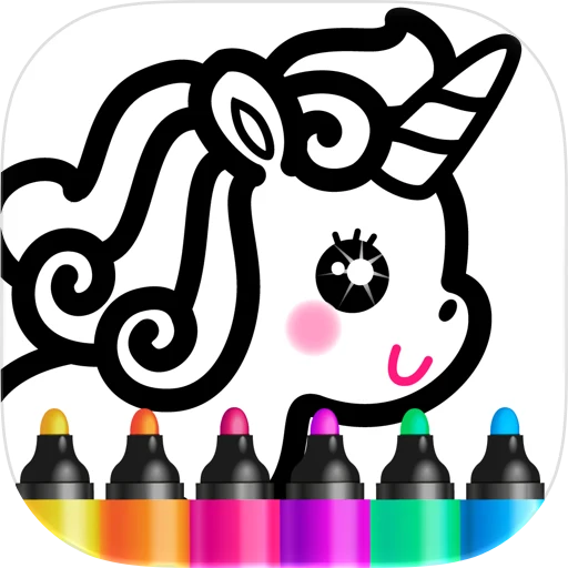 Kids Drawing Games app icon