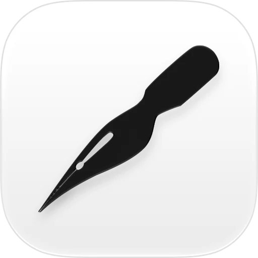 Letterforms app icon