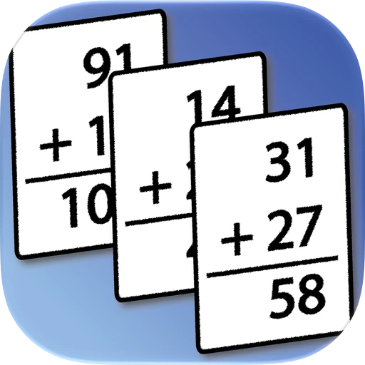 Mental Math Cards Games app icon