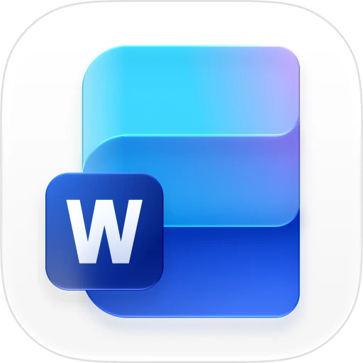 Microsoft Word app icon