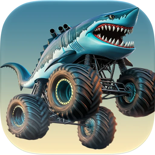 Monster Truck Games app icon