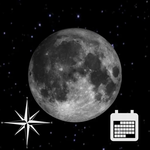 Moon Phase Calendar app icon