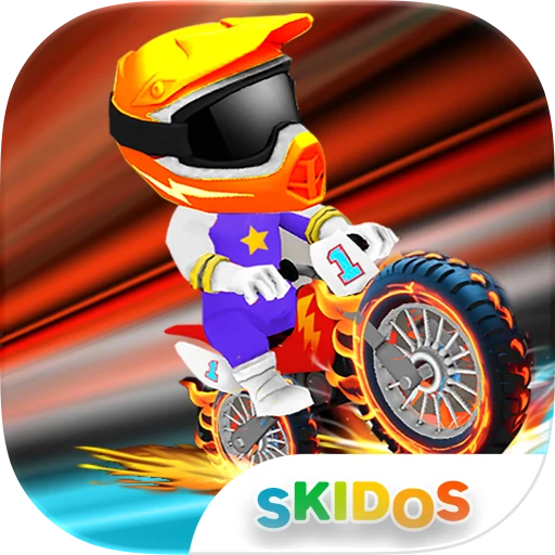Motorcycle Racing Kids Games app icon