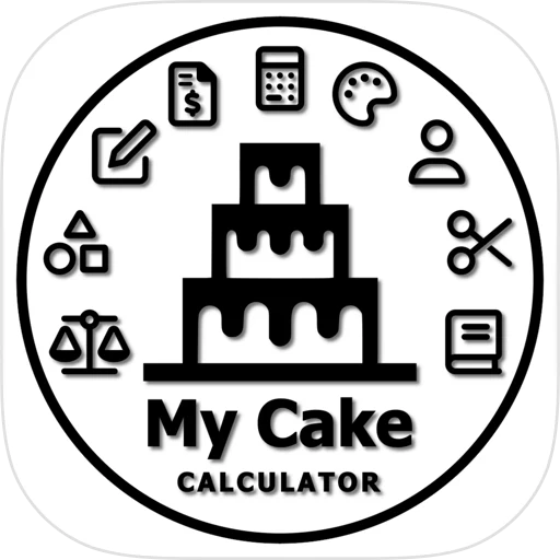 My Cake Calculator app icon