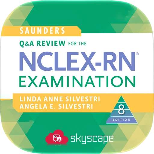NCLEX RN Q&A Tutoring Saunders app icon