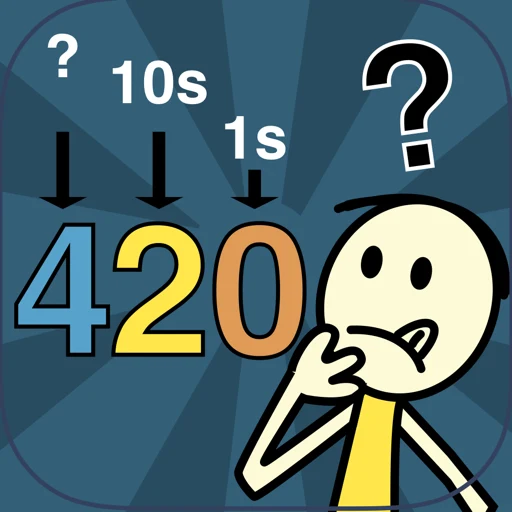 Number Place Value Math Game app icon