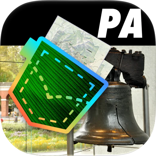 Pennsylvania Pocket Maps app icon