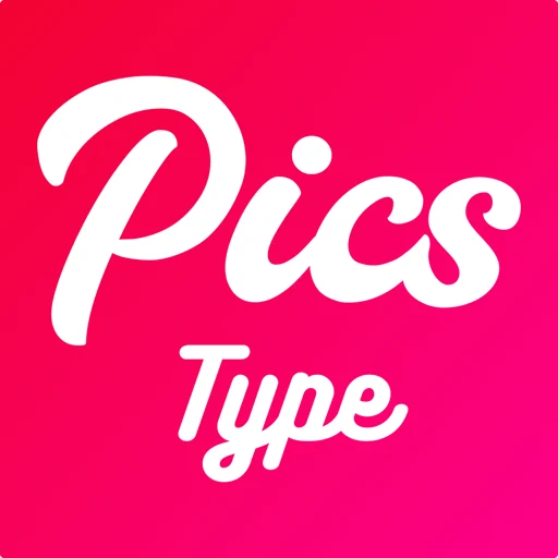PicsType app icon