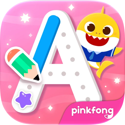 Pinkfong Tracing World app icon