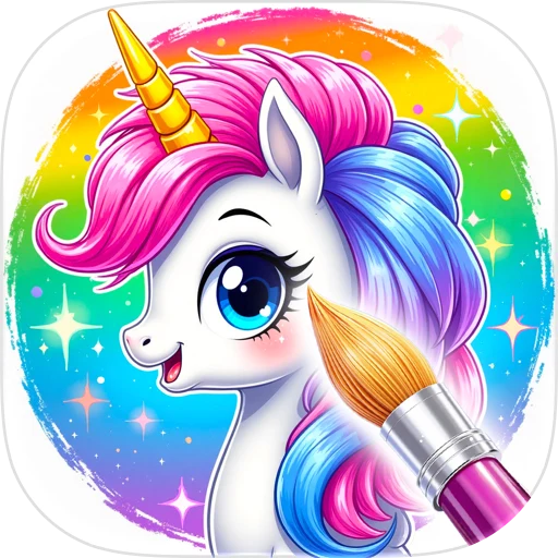 PONY Coloring Pages app icon