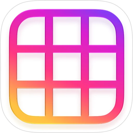 Layout for Instagram app icon