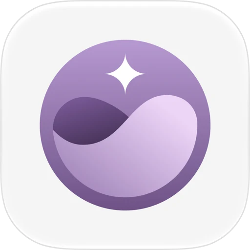 Purple Ocean Psychic Reading app icon