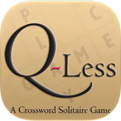 Q-Less Crossword Solitaire app icon