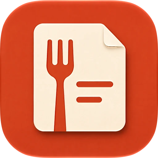 Recipe Reader app icon