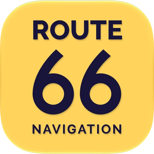 Route 66 Navigation app icon