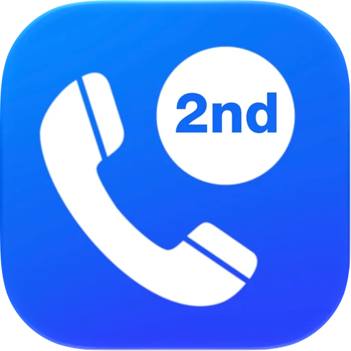 Second Phone Number app icon