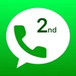 Second Phone Number app icon
