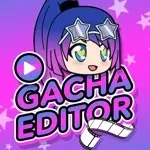 Shimeji Gacha Cute Video Maker app icon