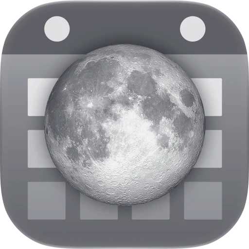 Simple Moon Phase Calendar app icon