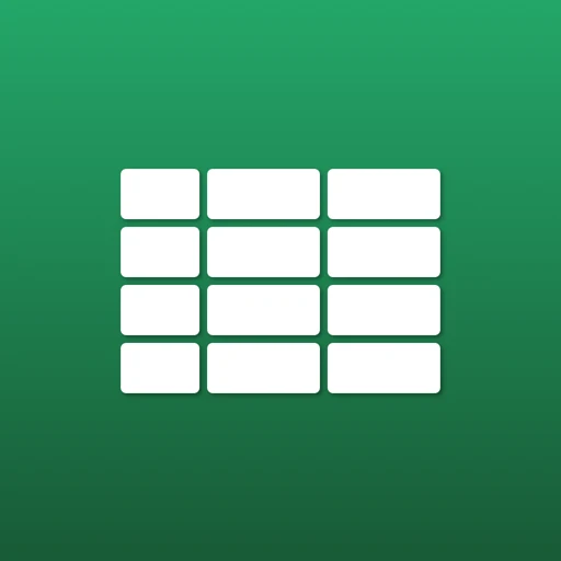 Simple Spreadsheet app icon