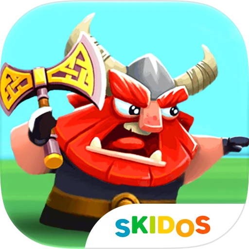 SKIDOS Viking Math Adventure app icon