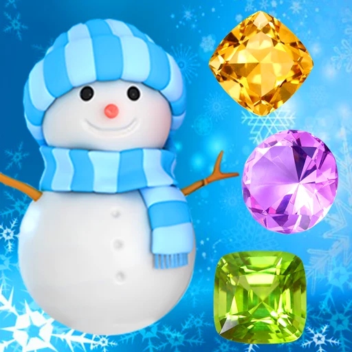 Snowman Games and Christmas Puzzles app icon