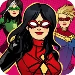 Super Hero Games Create A Character app icon