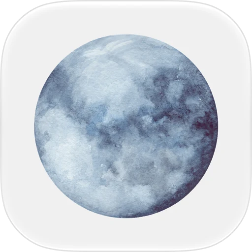 The Moon Calendar app icon